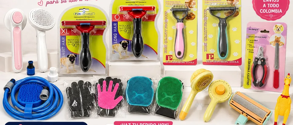 Línea WANVÍ de cuidado e higiene: cepillos, guantes de aseo, peines quita-nudos y kit de manicura